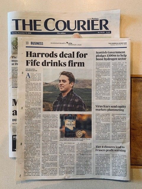 HARRODS DEAL FOR FIFE DRINKS FIRM